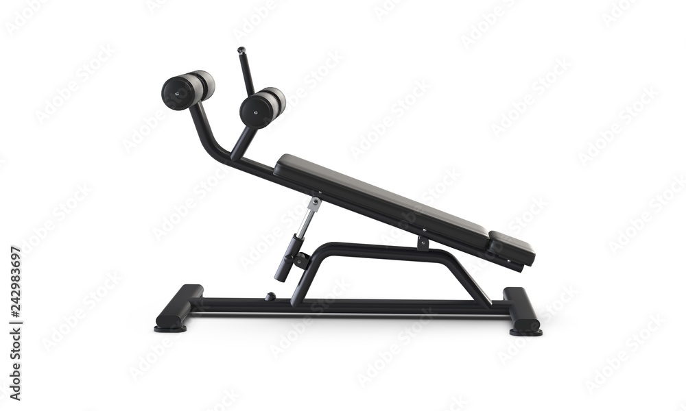 3d rendering of a multifunctional bench isolated on white backgroun 3d rendering of a multifunctional bench isolated on white backgroun