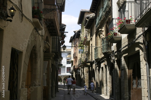 Olite, historical village of Navarra.Spain © VEOy.com
