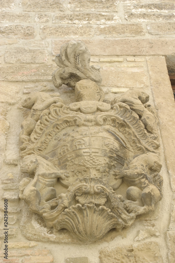 Olite, historical village of Navarra.Spain