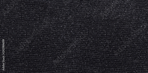 Velcro texture, background. Black hook and loop texture, abstract, pattern.  photo
