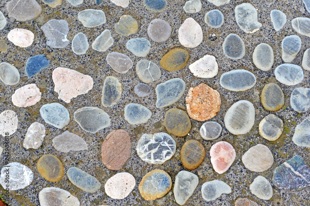 Patterns and textures of rock, stones and mortar in vintage street and wall construction in Sicily Patterns and textures of rock, stones and mortar in vintage street and wall construction in Sicily