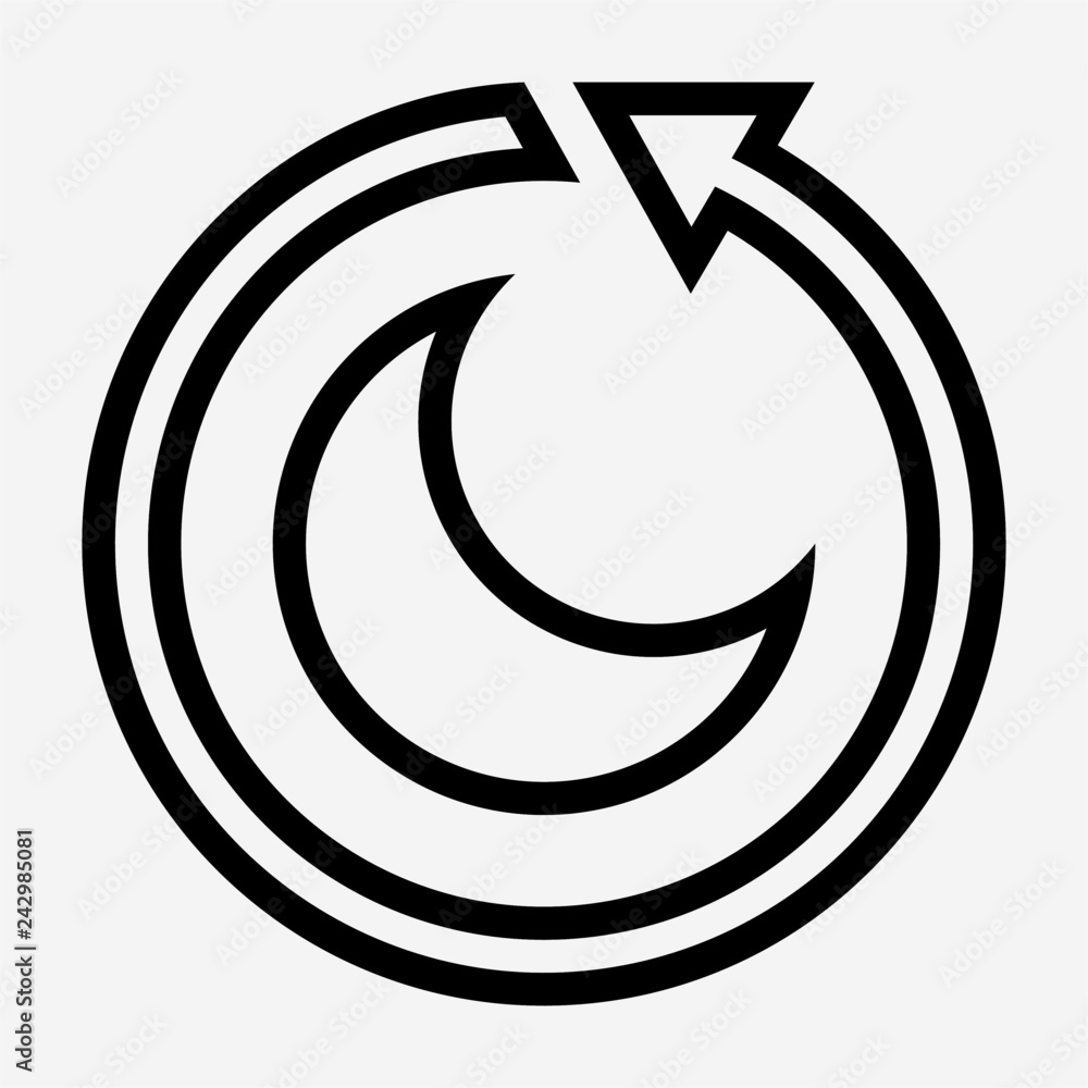 Outline support 24h pixel perfect vector icon Outline support 24h pixel perfect vector icon