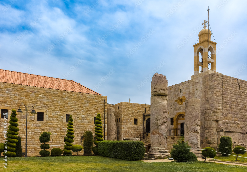 St John the Baptist monastery Deir Al Kalaa Beit Mery ruins in Beirut capital city of Lebanon Middle east
