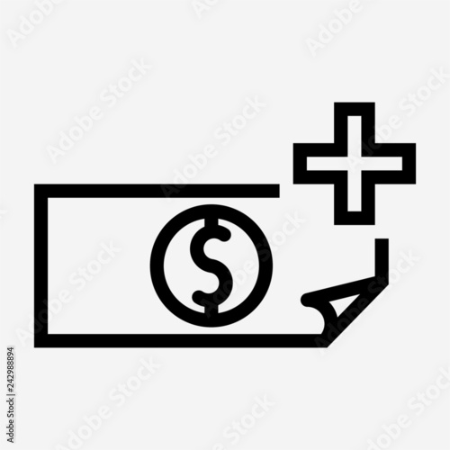 Outline allowance pixel perfect vector icon