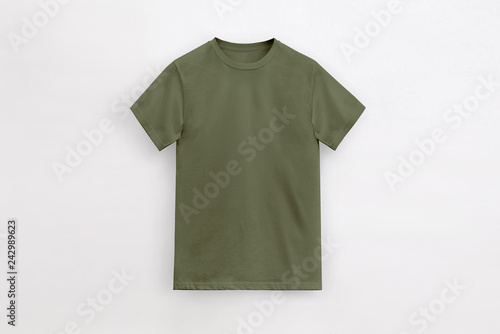 Solid Basic T-Shirt classic olive Man unbranded