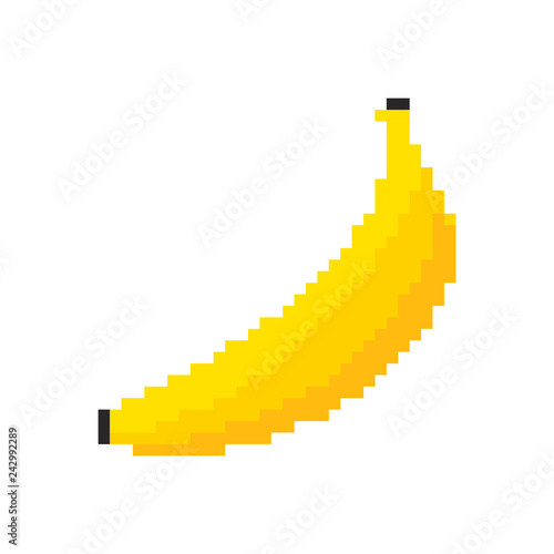 Pixel Graphic Banana.
