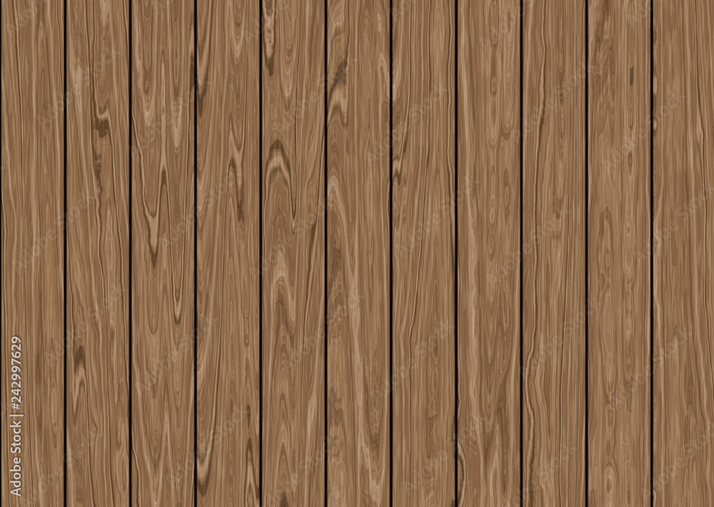 wooden floor wall planks background 3d illustration
