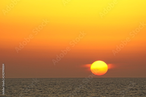Sunset over the Aegean Sea