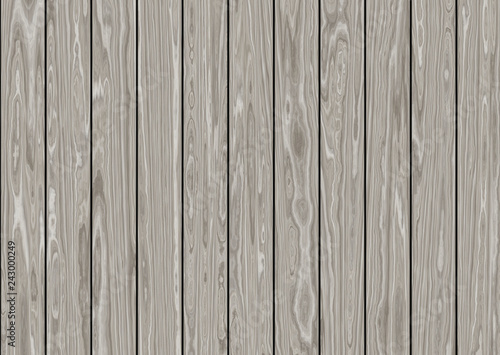 grey wall planks background 3d illustration