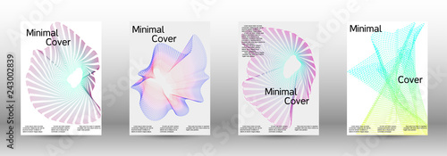 Minimal vector cover design with  linear waves.