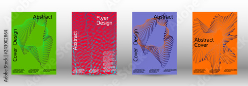 Minimal vector cover design with  linear waves.