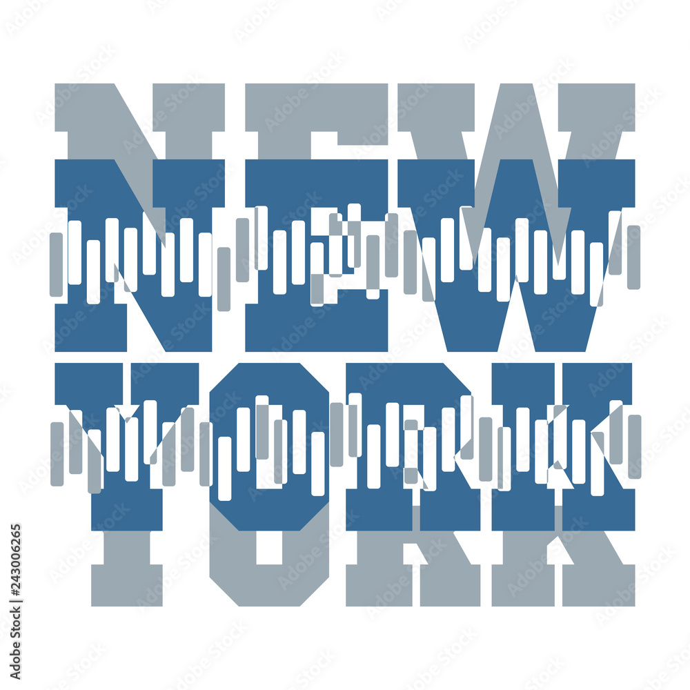 T-shirt  New York, sport design, new york fashion