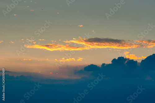 Sunset Sky Background in summer © alice_photo