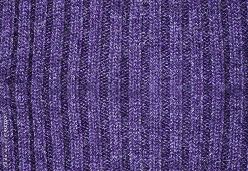 Purple fabric pullover texture, background. Sweater texture, textile, wool  pattern. Stock Photo | Adobe Stock