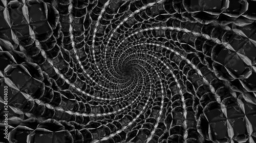 Web venom technology vortex spiral background