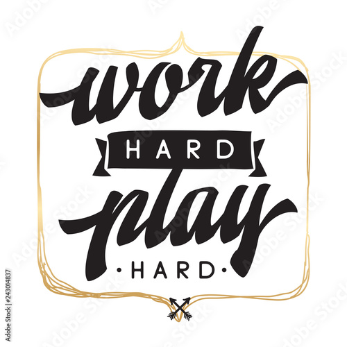 Typography for t shirt or sweatshirt printing and embroidery. Print for tee. Inspirational quote, motivation.