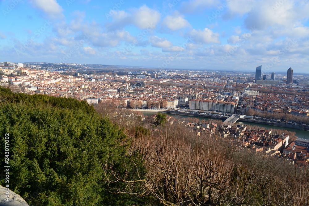 Obraz premium Ciudad de Lyon, Francia 2