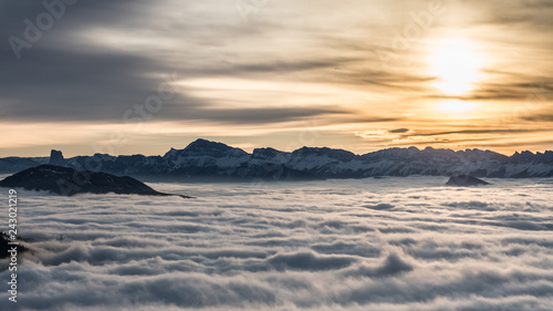 sea of clouds in chamrousse © Nicholas