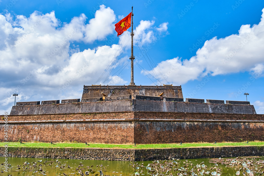 Flag Tower (Cot Co) Hue Imperial Citadel, Vietnam