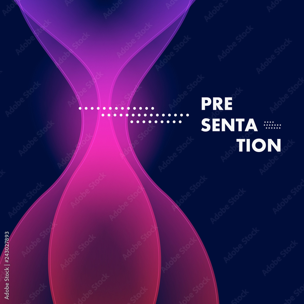 Wavy abstract geometric background with modern gradient composition Wavy abstract geometric background with modern gradient composition