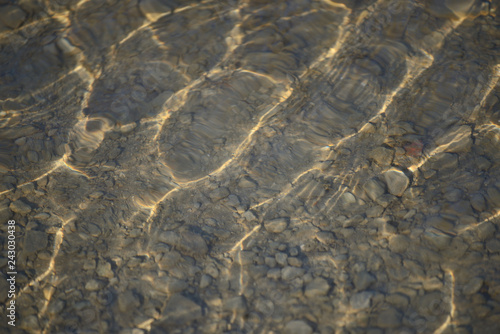 abstract image created by the marsh stream of ullibarri-gamboa in Alava (the Basque country)