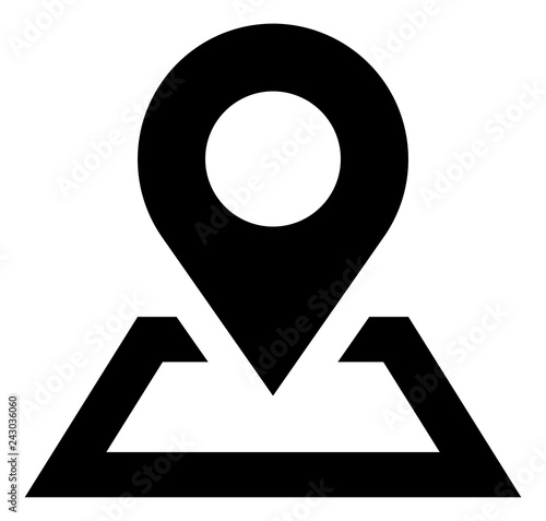 Map Location Pin Place Icon