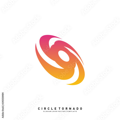 Vortex Logo Design Concept Vector. Hurricane Icon. Tornado Logo Symbol