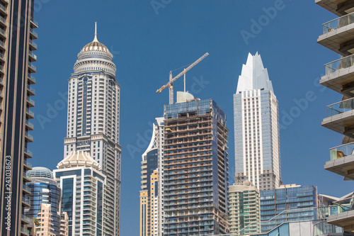 Skyscrapers near Dubai Marina, Western Dubai