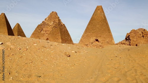  the   antique pyramids of the black pharaohs