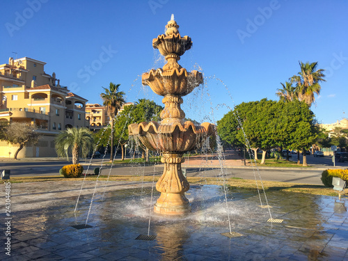 fountain in the park