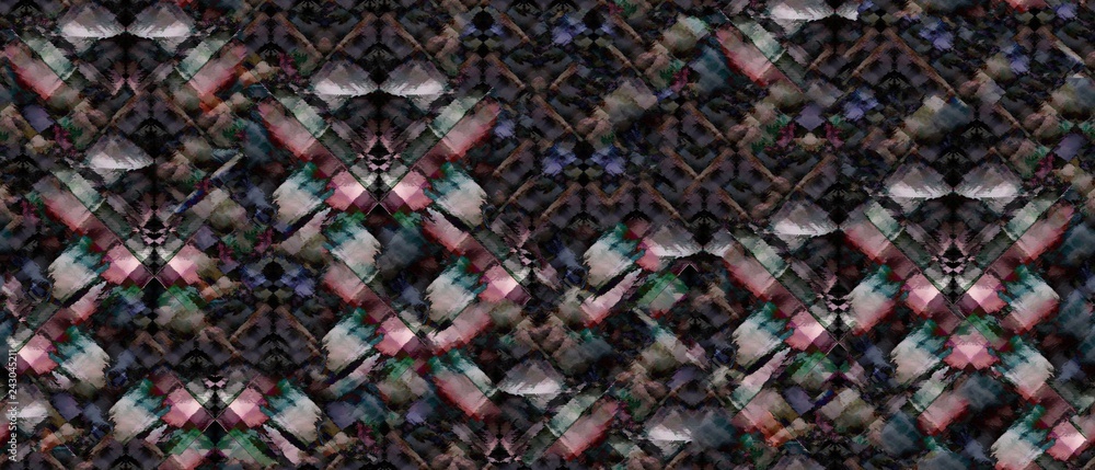 Colorful seamless wide grunge background with abstract pattern Colorful seamless wide grunge background with abstract pattern
