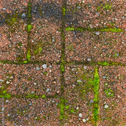 Red grunge brick wall texture background