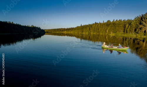 Quiet river in Finland