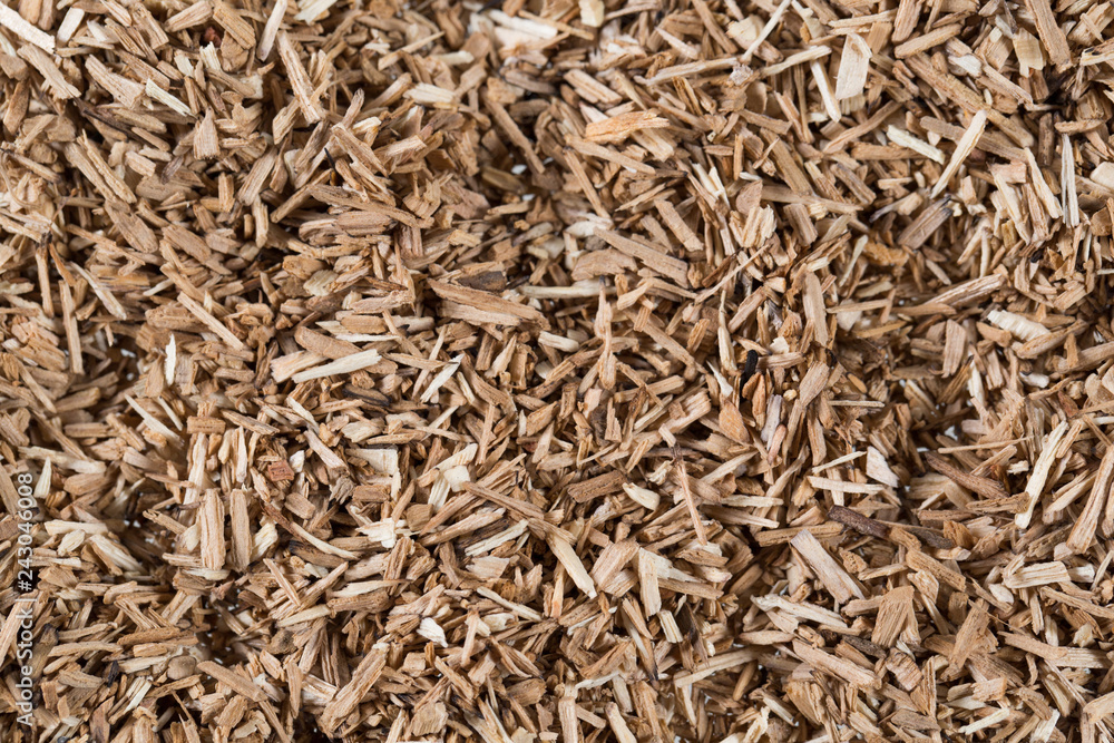 pieces of wood chip smoking element giving flavor and taste many elements pattern natural beige. pieces of wood chip smoking element giving flavor and taste many elements pattern natural beige.
