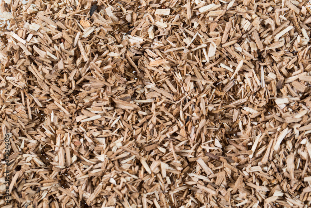 pieces of wood chip smoking element giving flavor and taste many elements pattern natural beige. pieces of wood chip smoking element giving flavor and taste many elements pattern natural beige.