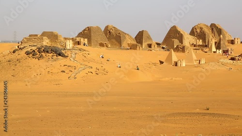  the antique pyramids of the black pharaohs