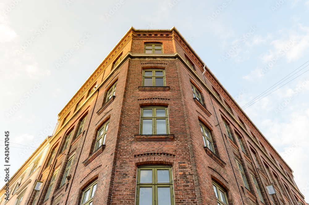 Old building in Norrebro region, Copenhagen