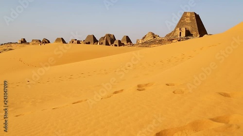  the antique pyramids of the black pharaohs