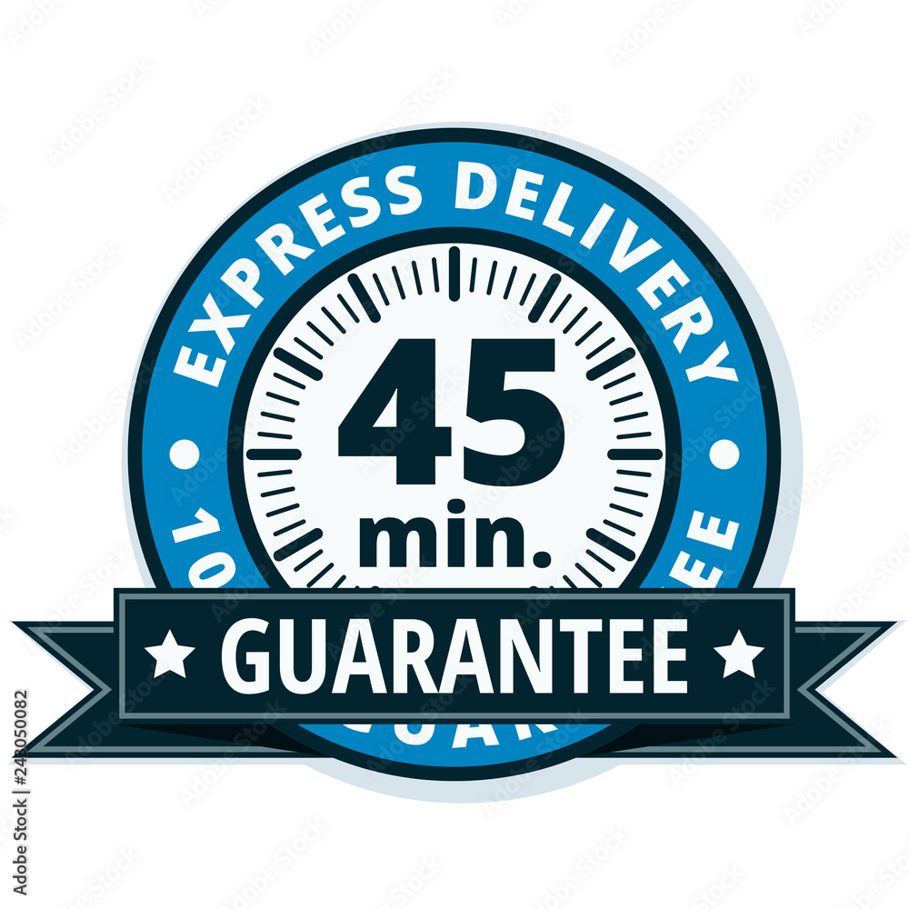 Fototapeta premium BlackRibbon_45min_Delivery_42