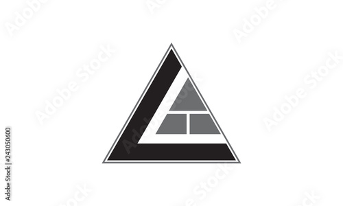 Triangle and window symbol