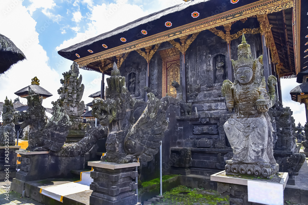 Pura Ulun Danu Batur Temple on Bali, Indonesia