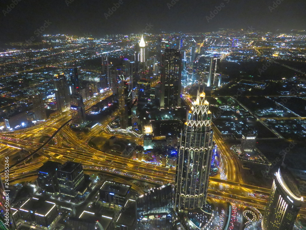 Obraz premium View from the burj khalifa 