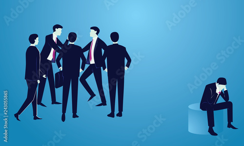 Excommunicated Ostracised Businessman