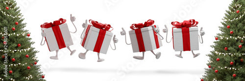 presents 3d-illustration