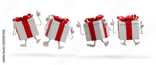 presents 3d-illustration
