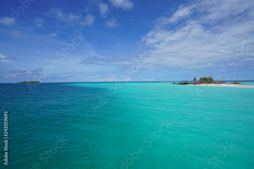 Amazing view of Veyofushi Island in the Maldives