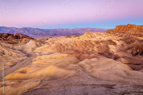 Zabriskie Point at Dawn