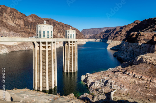 The Hoover Dam Spillway