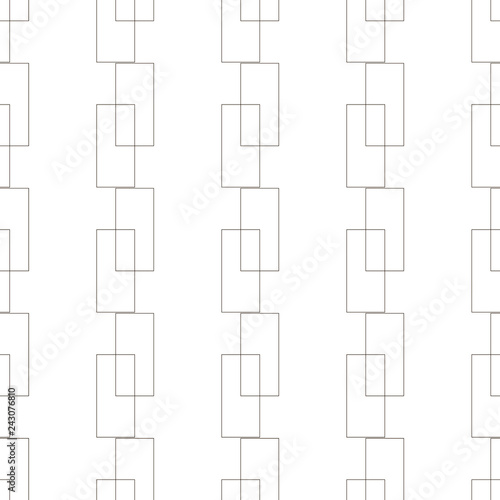 Vector seamless pattern with geometric stripes. Modern stylish texture
