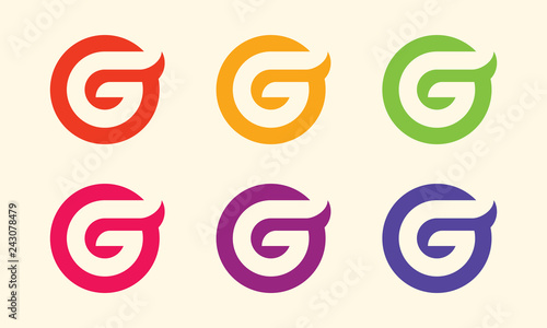Letter G COLOUR CHILDREN
